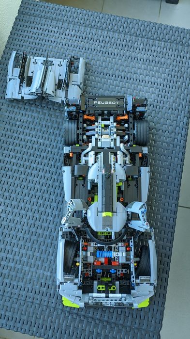 PEUGEOT 9X8 24H Le Mans Hybrid Hypercar technic de 1775 peças