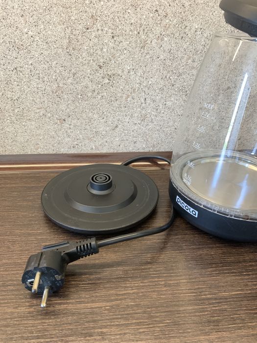 Электрочайник стеклянный прозрачный чайник електрочайник с подсветкой