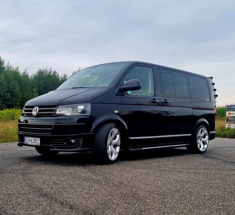 Volkswagen Multivan Volkswagen Multivan 2.0 Wyjątkowy VW CZARNY NAJBOGATSZA WERSJA HIGHLIN