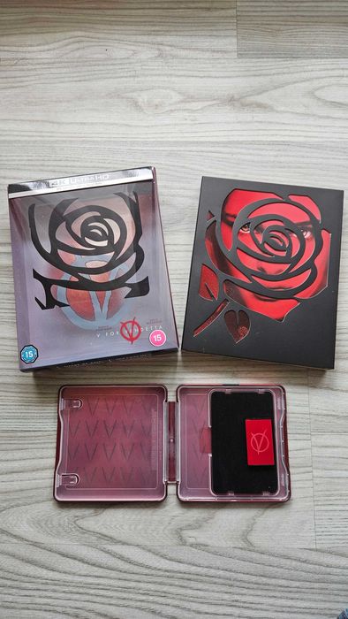 V for Vendetta edycja Titans of Cult 4K UHD + Blu-ray STEELBOOK