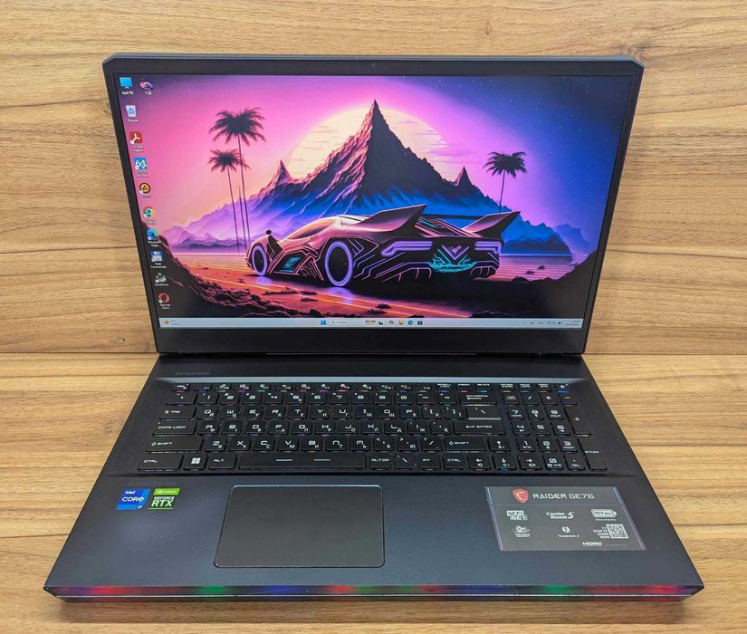 Ноутбук MSI Raider GE76 HX 12UE ігровий