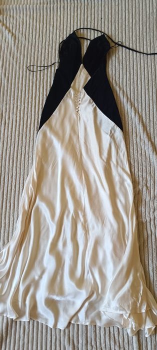 Сукня Bardot, Yve Contrast Halter Dress, довга, нова