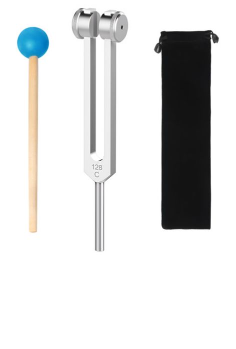 Horquilla De Afinacion Diapasones De 136.1 Hz Martillo+funda