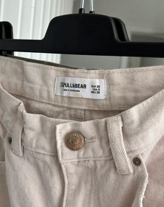 JAsne jeansy Pull&bear high waist