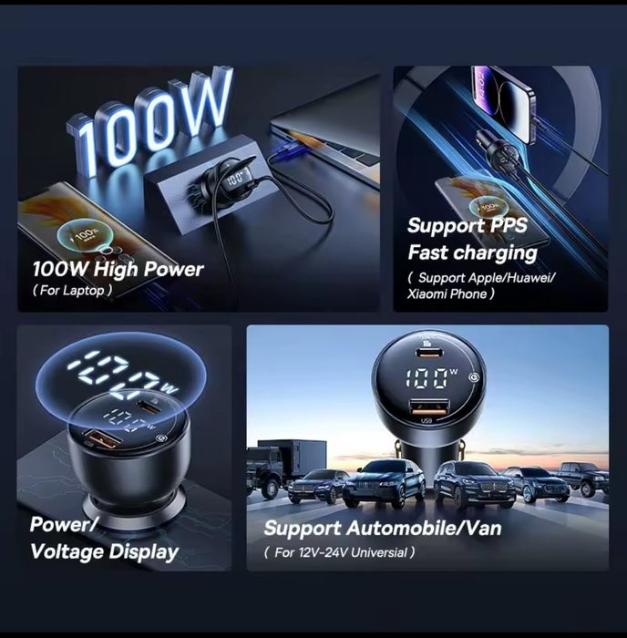 Baseus 100W 12/24V