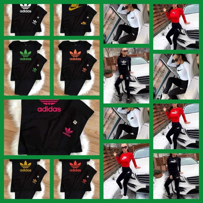 Komplety damskie z leginsami