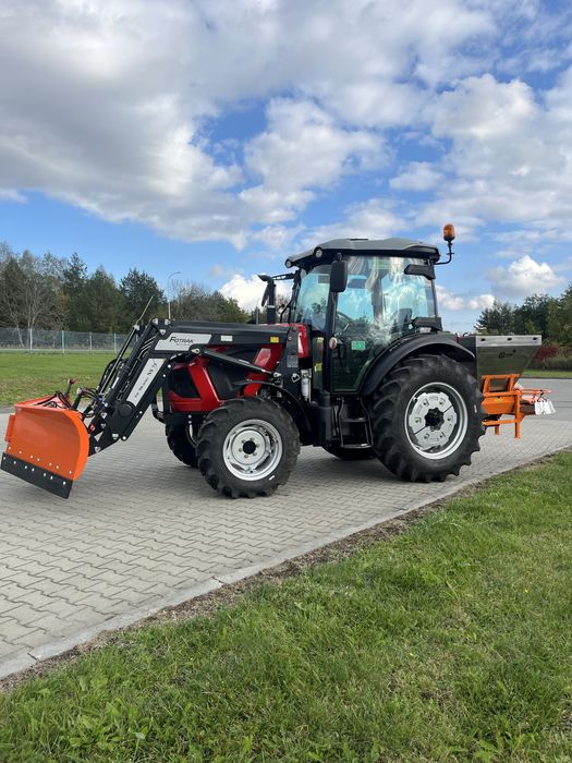 NOWY Ciągnik FOTRAK 75 KM silnik 3l 4 cylindry Dostawa z TUZ TUR Pług