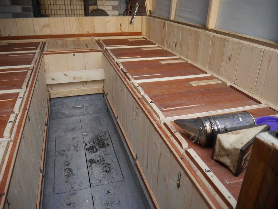 Бджолопавільйон пересувний, двоосний