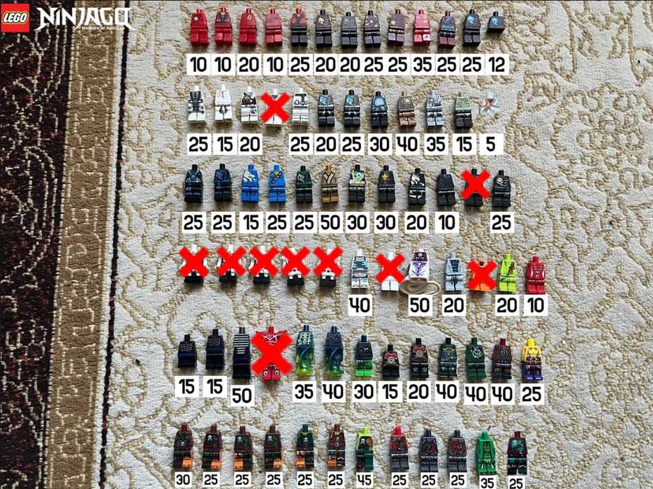 LEGO Minifigures || Части к ЛЕГО минифигуркам