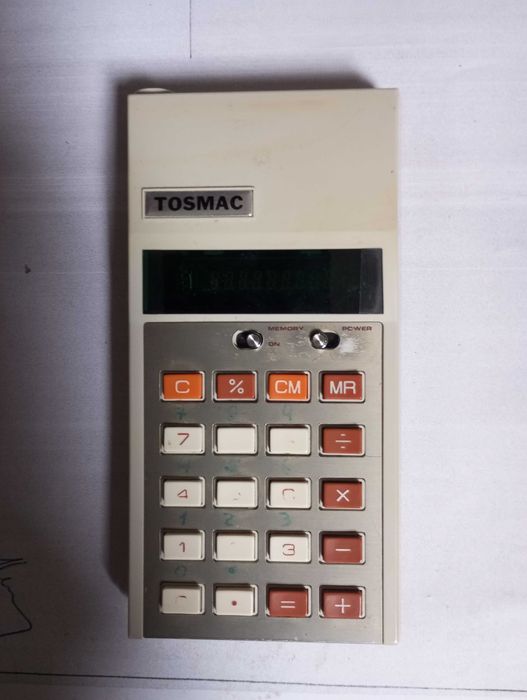 Calculadora antiga anos 80