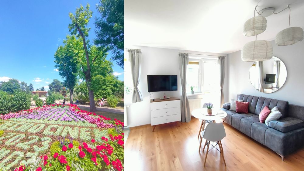 Wolne od 16.02 NOCLEGI  Ciechocinek apartament parking wifi Netflix