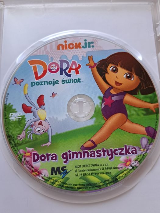 DVD Dora poznaje świat. Dora gimnastyczka