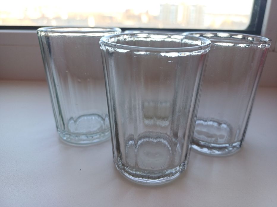 Стопки (рюмки гранчаки) 100 грамові