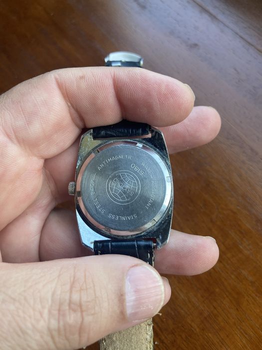 Relogio de corda homem antigo