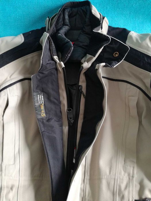 Blusão/Casaco Dainese D-Dry, todas proteções, como novo, quase sem uso