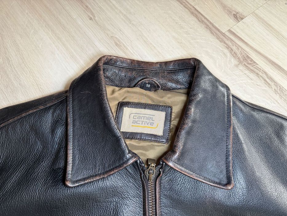 Kurtka skórzana Camel Active