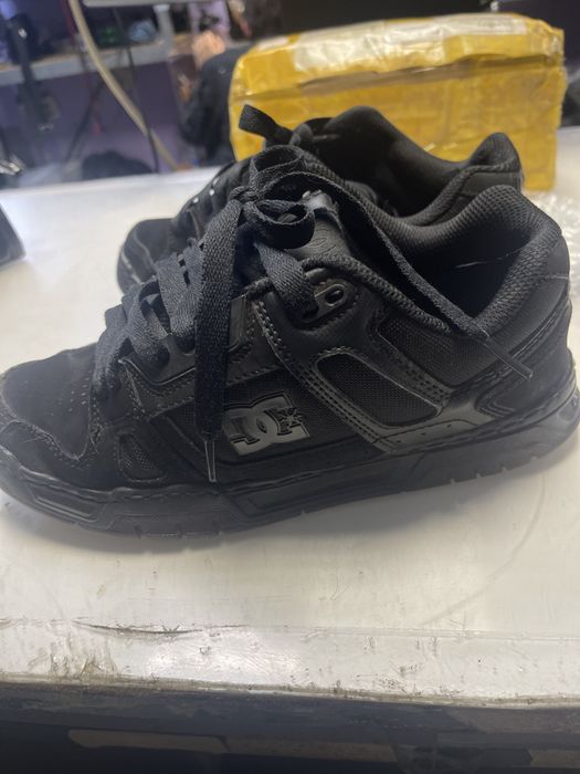 Дісі дс dc shoes кросовки чорні черные двс dvs