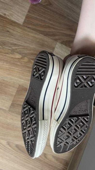 Кеди унісекс Converse chuck 70 ox 41 р молочноного кольору