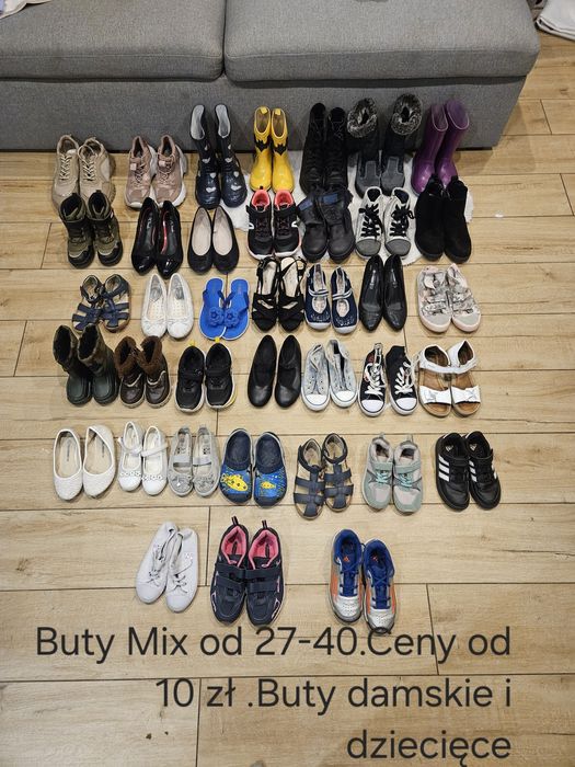 Buty chłopiec dziewczynka damskie mix