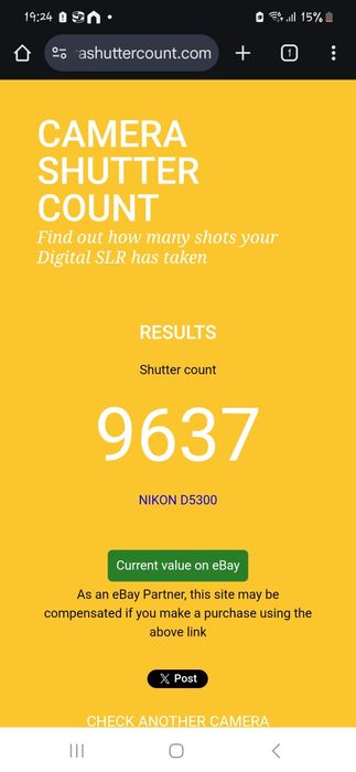 Maquina fotográfica Nikon D5300