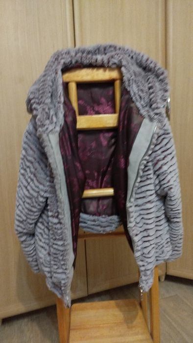 Куртка женская искусственный мех 54-56 размер