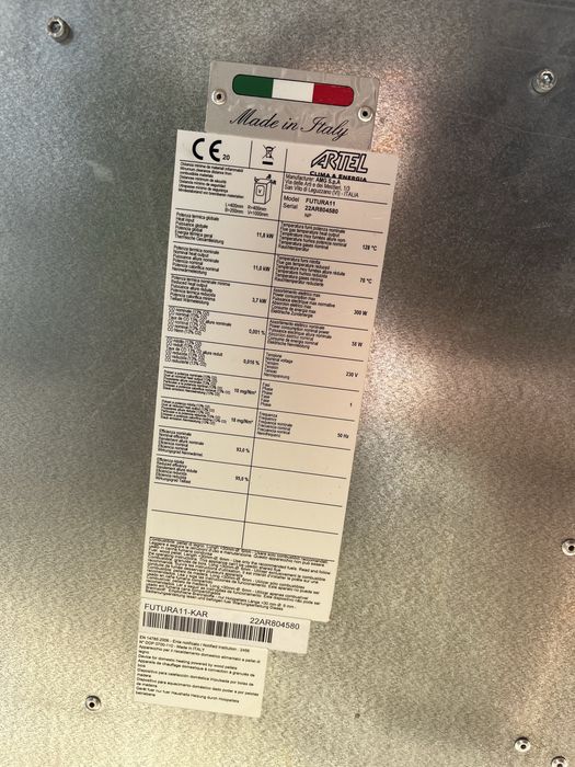 Salamandra Artel com wifi semiusada / usada 1 epoca de inverno