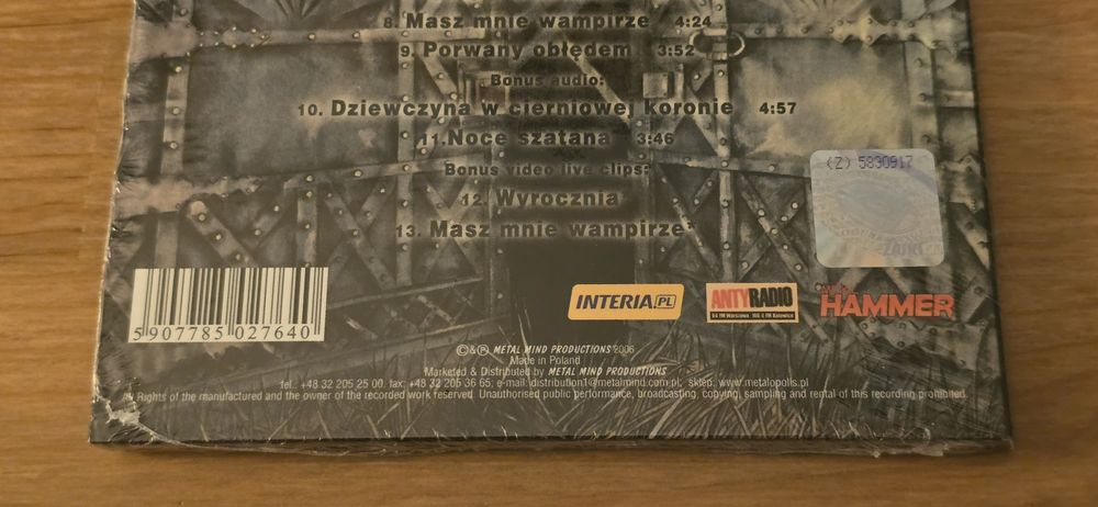 KAT 38 Minutes Of Life CD *NOWA* 2006 Digipak Folia Sticker MMP Video
