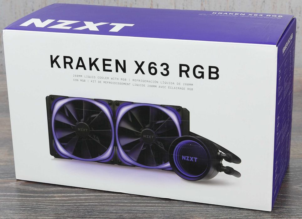 NZXT KRAKEN X63 RGB 280 中古品 NZXT KRAKEN X63 RGB 280 中古品 nzxt kraken x63 - купити