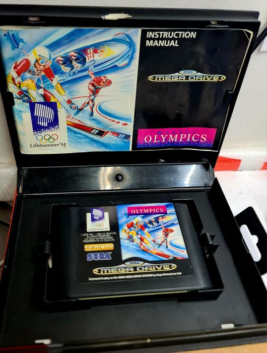 Sega gra retro winter olipmic