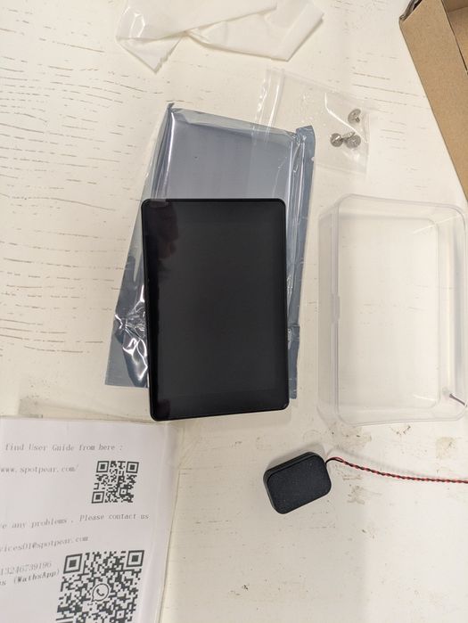 Ecra capacitivo esp32 de embutir.