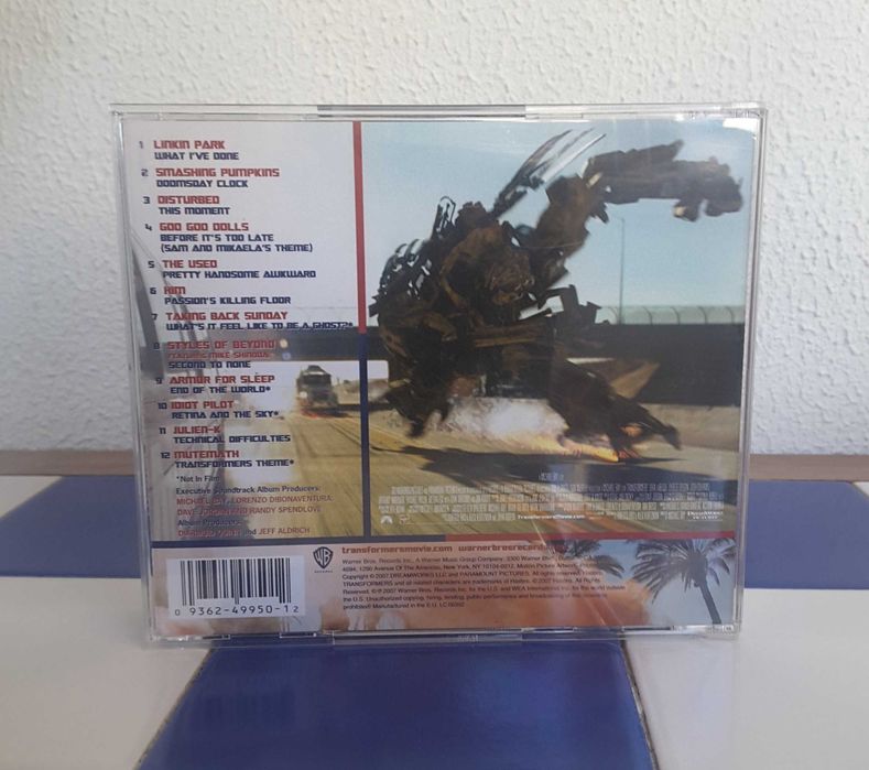 CD Banda Sonora do Filme "Transformers"