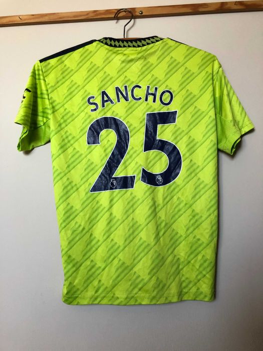 MANCHESTER UNITED nr 25 SANCHO 2022 - 2023 - adidas dziecięca - UNIKAT