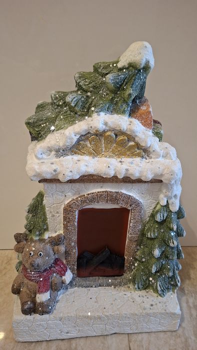 Kominek świąteczny , na baterie