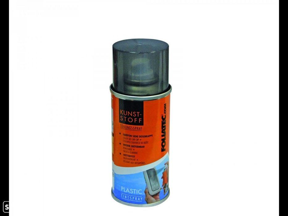 Spray Foliatec 150ml de escurecimento para faróis, piscas ou farolins em preto ou vermelho para reparação de farolins