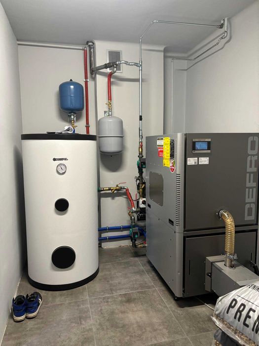 Kocioł na pellet lub drewno-dobór, montaż, serwis-20 lat doświadczenia