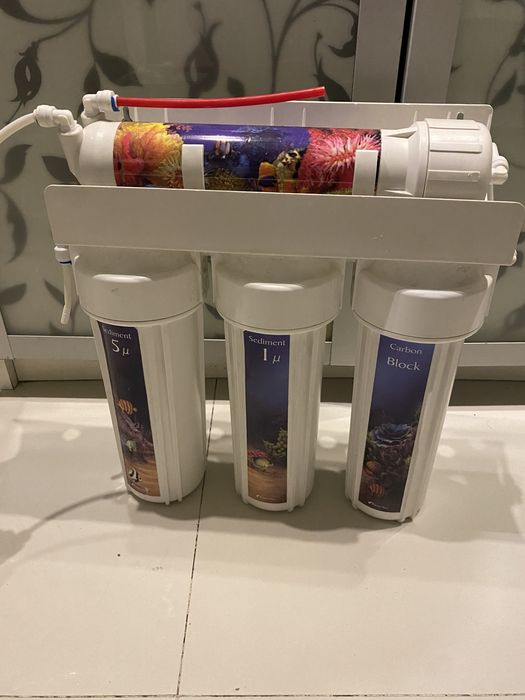 Stacja filtrująca Ro  wody  do akwarium