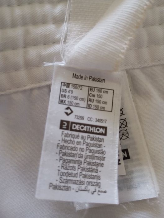 Casaco judo / karate