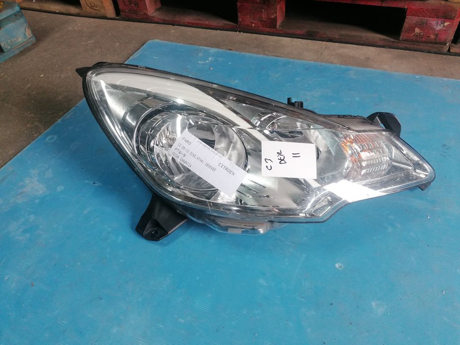 Farol ou óptica Citroën c3 2009 a 2013 lado direito