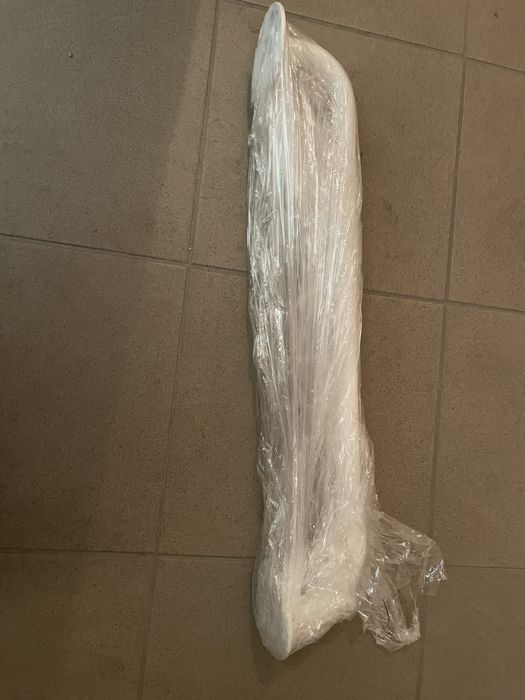 Poręcz prosta biała - 3 szt.