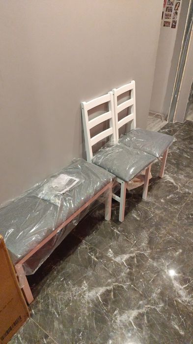 Krzesła + ławka nowe