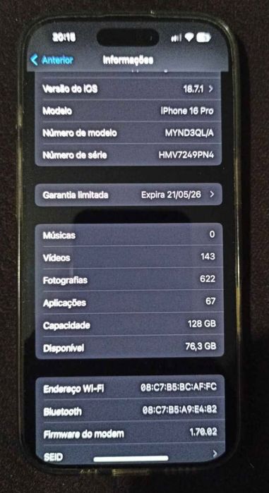 iPhone 16Pro 128GB