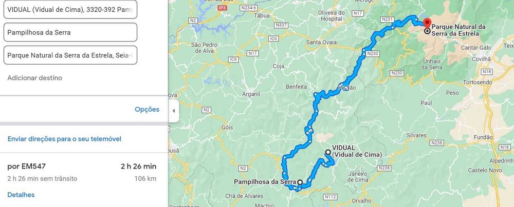 Terreno  Vidual de Cima - Pampilhosa da serra