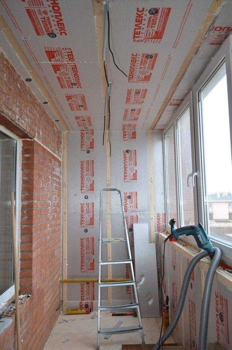 Лоджия НА ЗАМОВЛЕННЯ у Горішніх Плавнях! Французький балкон. СКЛІННЯ