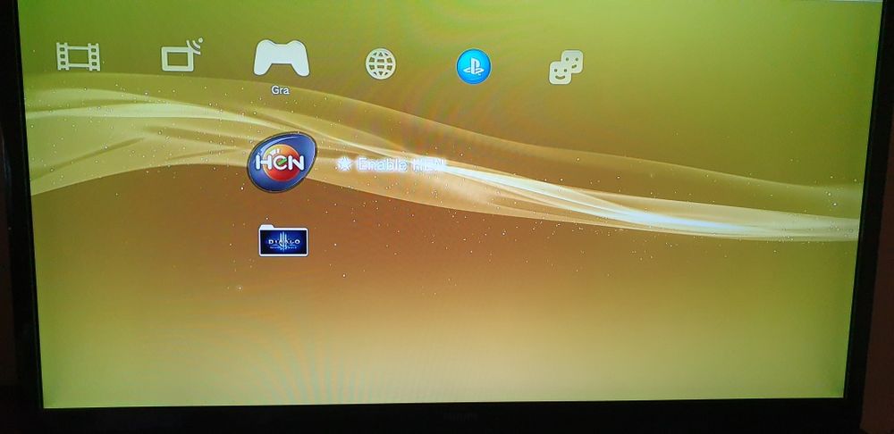 Ps3 super slim 500gb hen 2 pady