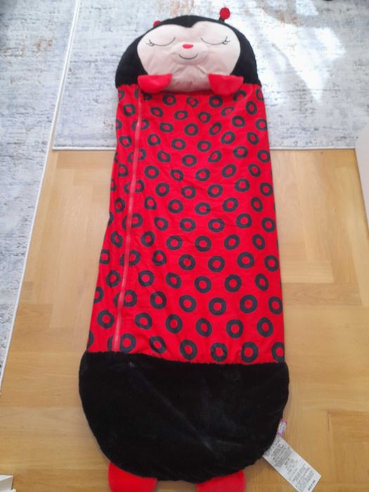 Happy Nappers śpiwór biedronka duży czerwony