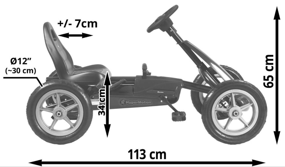 Gokart Hypermotion Evoque