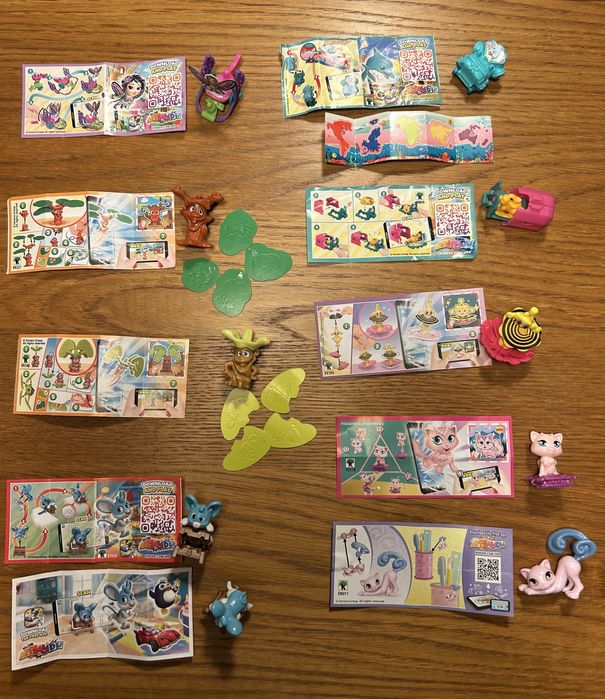 Kinder surpresa vários