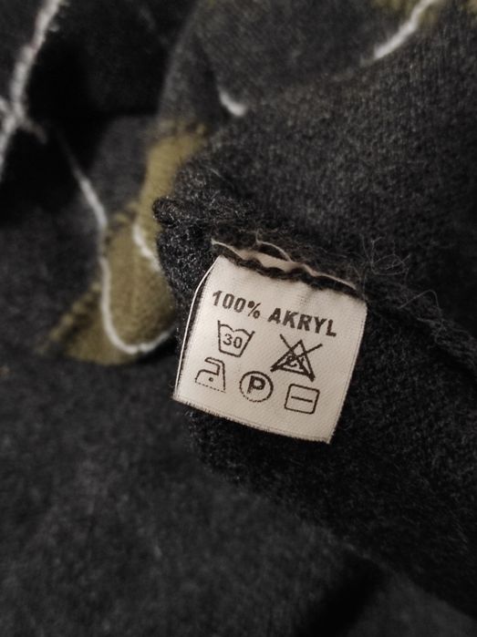 Bezrękawnik kamizelka męski w modne rąby..