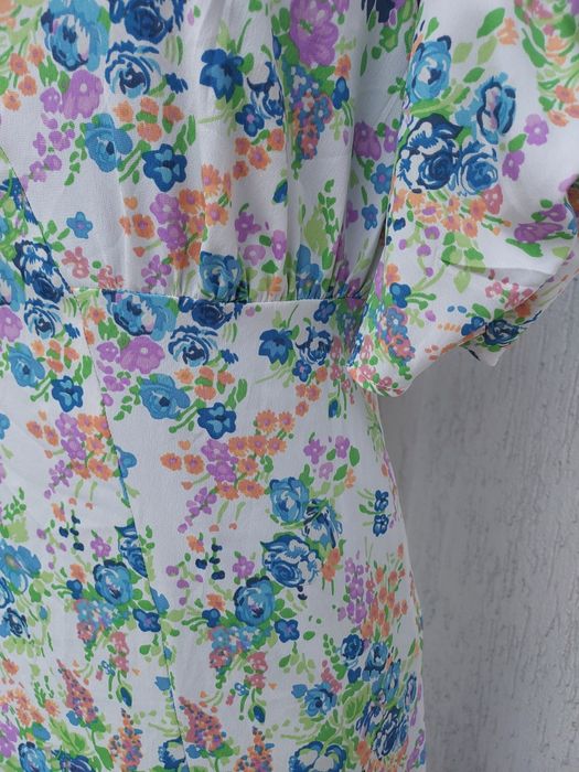 Nowa sukienka vintage w roz L/XL.