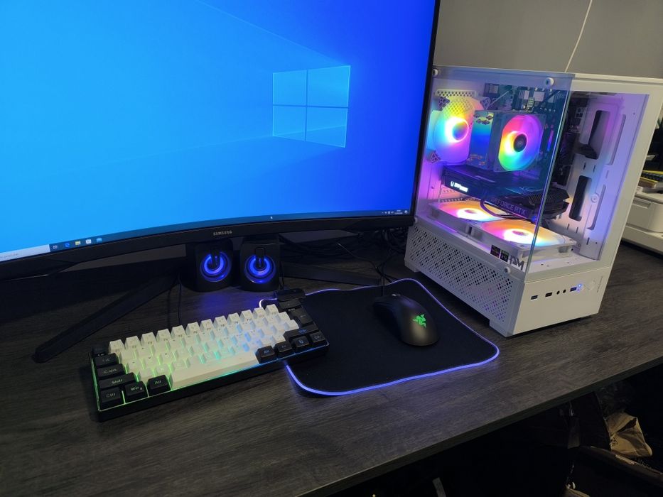 Pc Gaming 3060Ti + Ecrã + Periféricos 3x Sem Juros